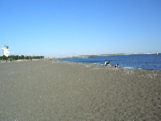 城南島海浜公園砂浜