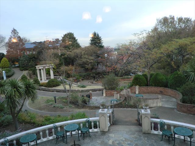 山手111番館からのローズガーデン 山手111番館からのローズガーデン