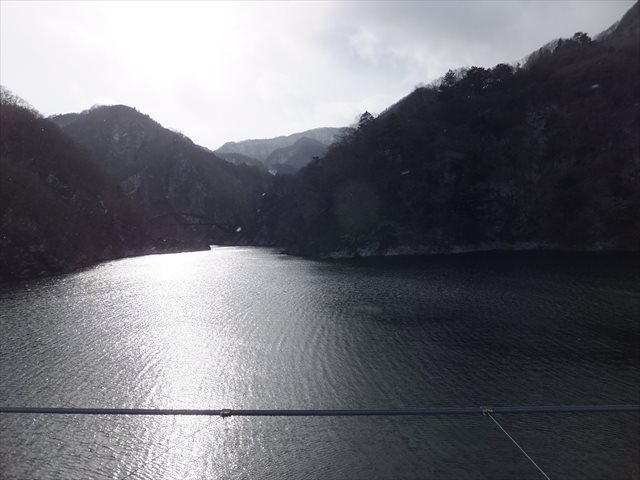 もみじ谷大吊橋からの景色 もみじ谷大吊橋からの景色