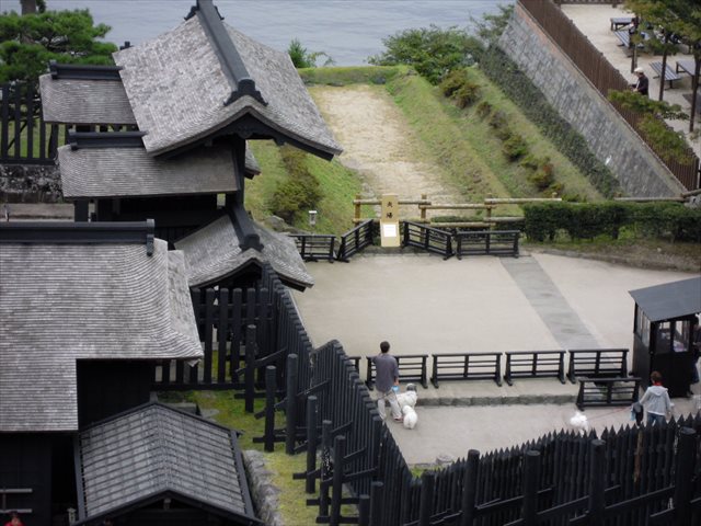 箱根関所遠見番所から 箱根関所遠見番所から